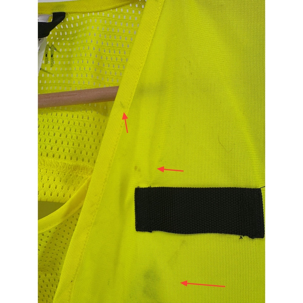 Milwaukee ANSI‎ Class 2 Safety Vest Yellow Reflective Mens S/M 48-73-5021 - Picture 4 of 9